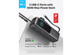 Anker 25K 165W Power Bank with Built-in Retractable Cables (Black)