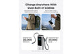 Anker 25K 165W Power Bank with Built-in Retractable Cables (Silver)