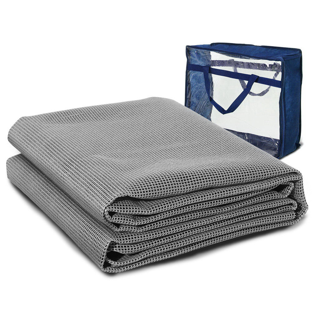 Weisshorn 4M x 2.5M Annex Matting - Heavy-Duty, UV Treated, Non-Slip - SuperSaverAU - view 1