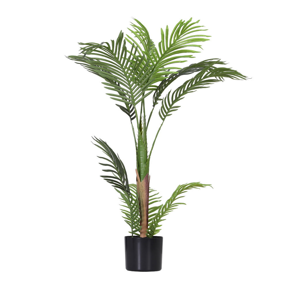 Artiss 100cm Artificial Palm Tree - Lifelike Indoor/Outdoor Decor, UV-Resistant - SuperSaverAU - view 3