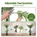 Artiss 100cm Artificial Palm Tree - Lifelike Indoor/Outdoor Decor, UV-Resistant - SuperSaverAU - view 4