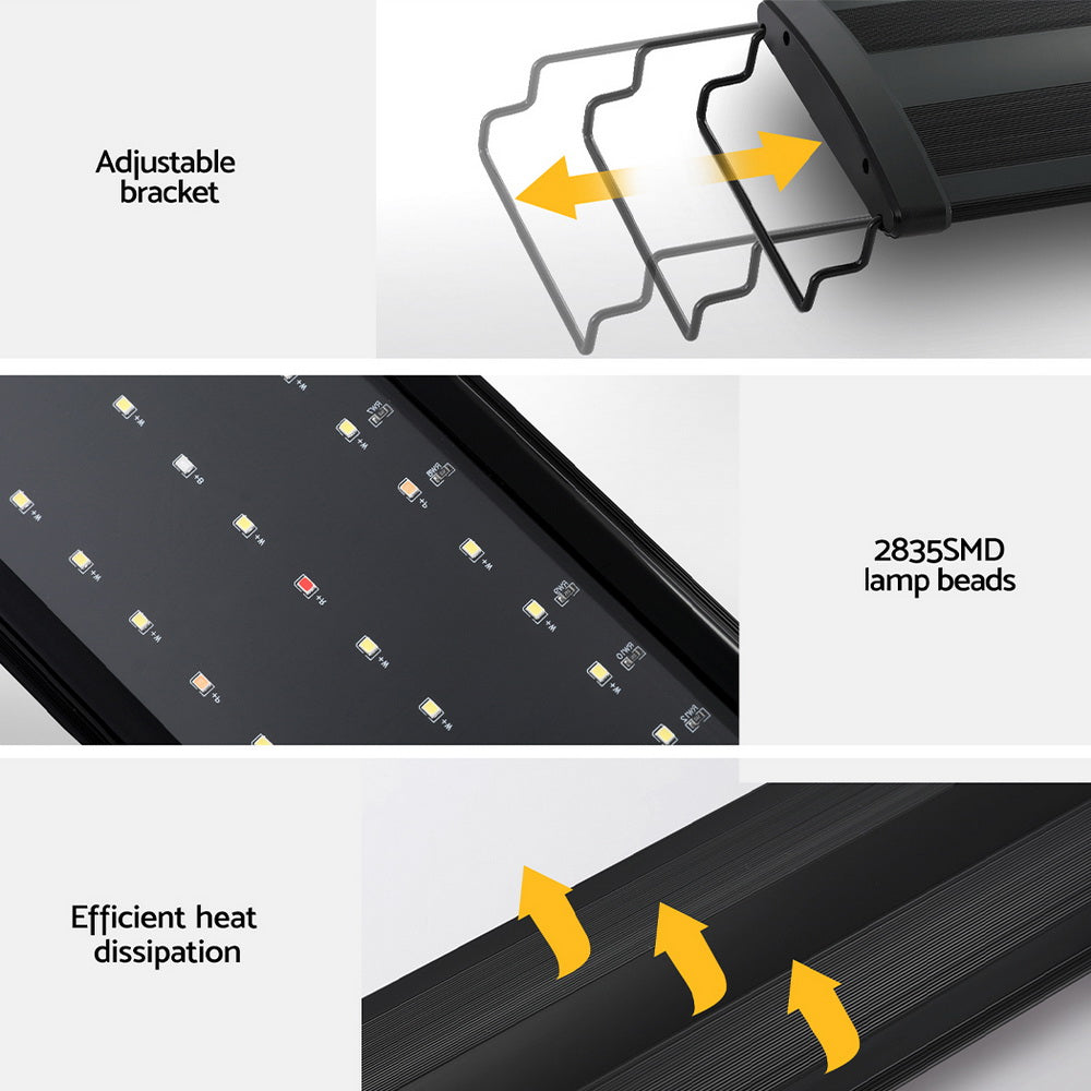 i.Pet 90CM Aquarium LED Light, 5-Color, Energy-Saving, Freshwater & Saltwater - SuperSaverAU - view 6
