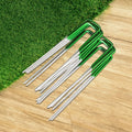 Prime Turf 200pcs Synthetic Grass Pins 3mm x 150mm U-Shape Galvanized Steel - SuperSaverAU - view 1