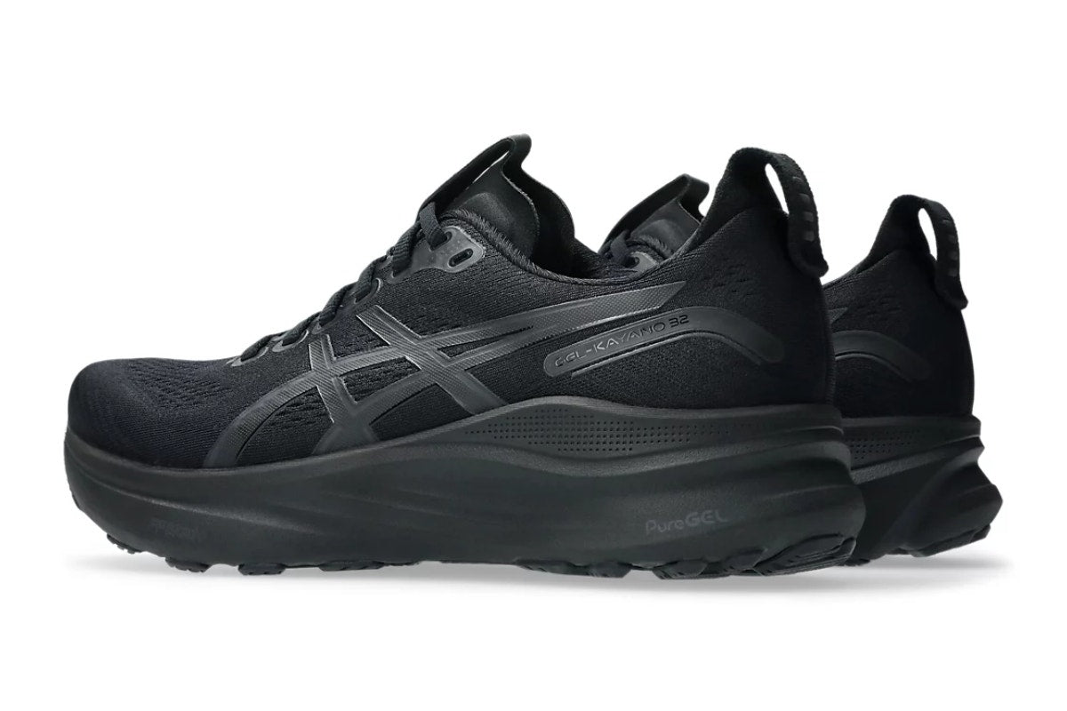 ASICS Men's Gel-Kayano 32 Running Shoes (Black/Graphite Grey, Size 9.5 US)