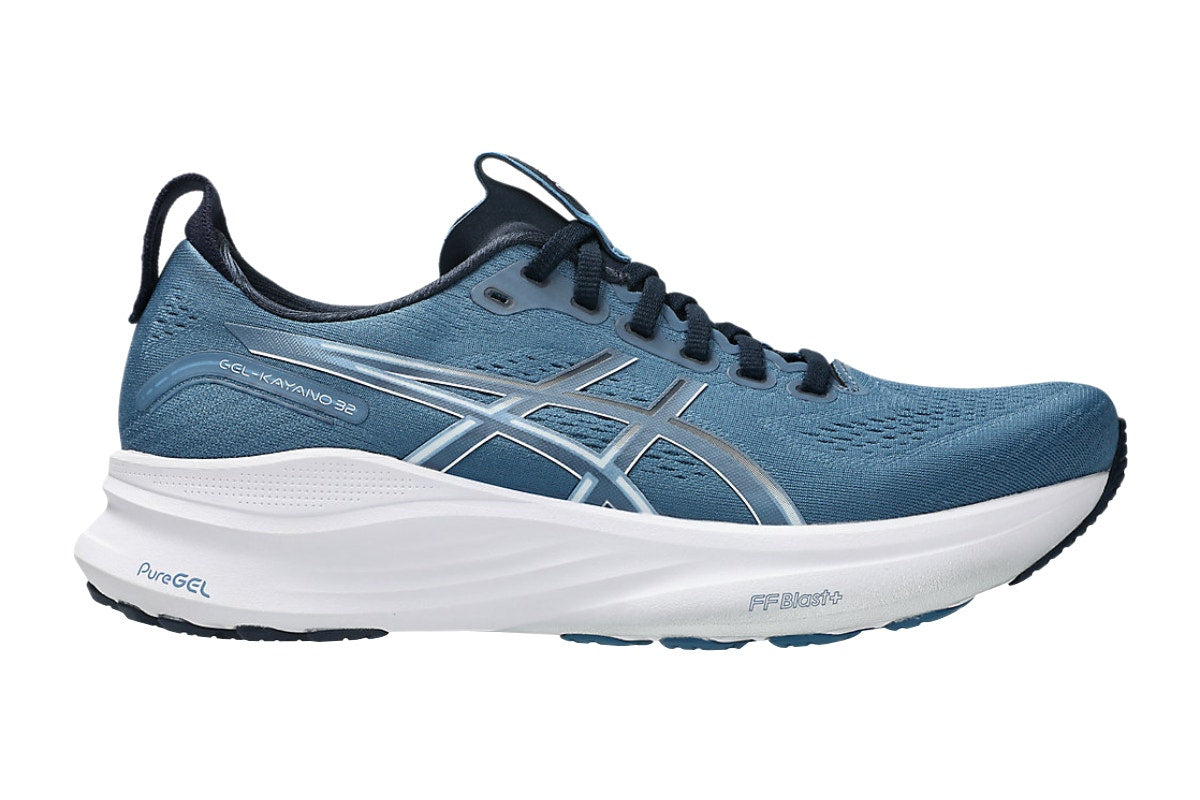 ASICS Men's Gel-Kayano 32 Running Shoes (Winter Sea/Midnight, Size 9.5 US)