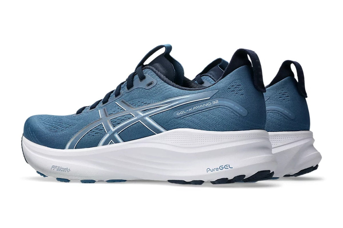 ASICS Men's Gel-Kayano 32 Running Shoes (Winter Sea/Midnight, Size 9.5 US)