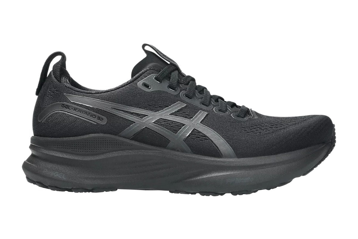 ASICS Women's Gel-Kayano 32 Running Shoes (Black/Graphite Grey, Size 9 US)