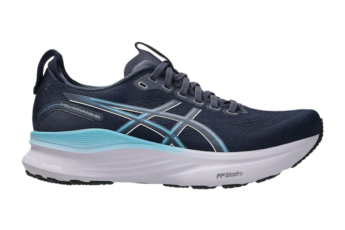 ASICS Women's Gel-Kayano 32 Running Shoes (Midnight/Stillwater, Size 6 US)