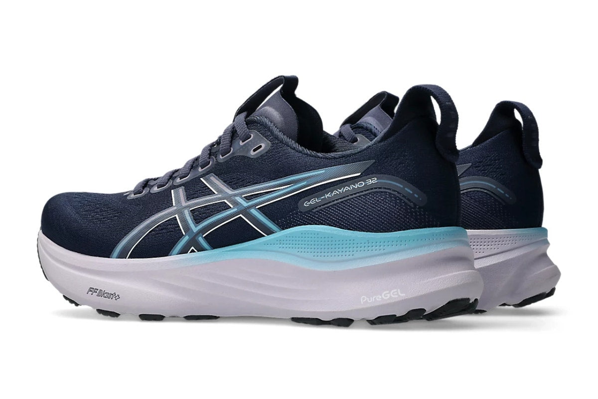 ASICS Women's Gel-Kayano 32 Running Shoes (Midnight/Stillwater, Size 6 US)