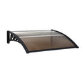 Instahut Window Door Awning – Brown Panel 0.8 x 1m