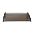 Instahut Window Door Awning – Brown Panel 0.8 x 1m
