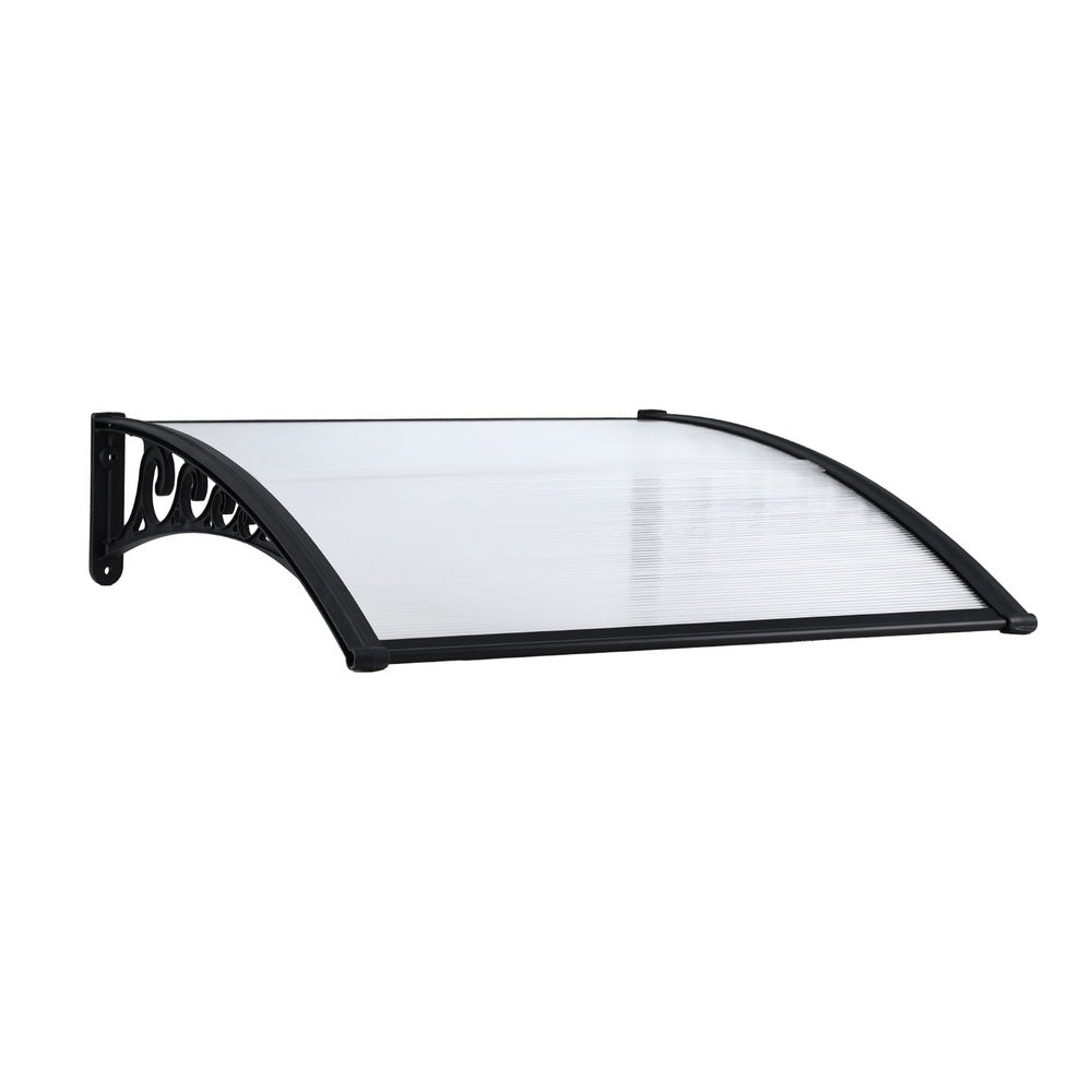 Instahut Window Door Awning – Transparent Panel 0.8 x 1m