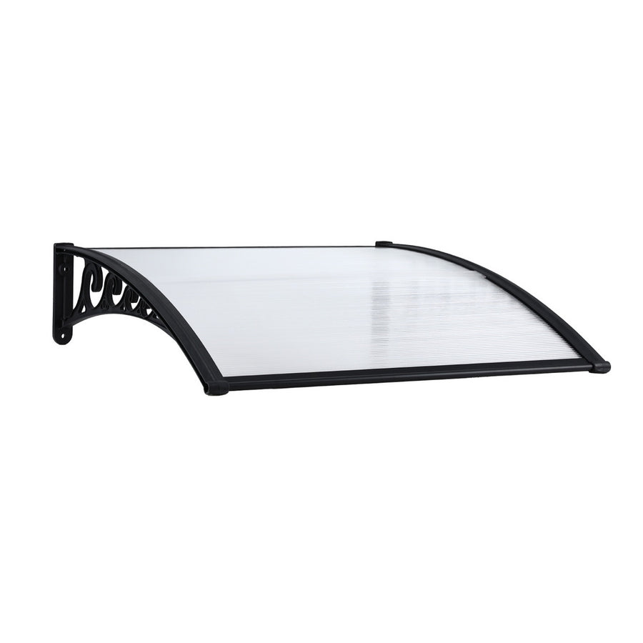 Instahut Window Door Awning – Transparent Panel 0.8 x 1m