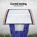 Instahut Window Door Awning – Transparent Panel 0.8 x 1m
