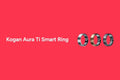 Kogan Aura Ti Smart Ring (Titanium, Rose Gold, Size 10)
