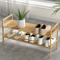 Artiss Hina Shoe Rack - Bamboo Storage for 6 Pairs - SuperSaverAU - view 1