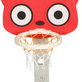 Keezi Kids Basketball Hoop Stand Adjustable 5-in-1 Sports Center Toys Set Red - SuperSaverAU - view 3