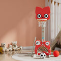 Keezi Kids Basketball Hoop Stand Adjustable 5-in-1 Sports Center Toys Set Red - SuperSaverAU - view 5