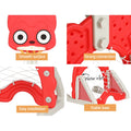 Keezi Kids Basketball Hoop Stand Adjustable 5-in-1 Sports Center Toys Set Red - SuperSaverAU - view 6