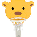 Keezi Kids Basketball Hoop Stand Adjustable 5-in-1 Sports Center Toys Set Yellow - SuperSaverAU - view 3