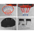 Everfit 38" Basketball Hoop Backboard Door Wall Mounted Ring Net Sports Kids - SuperSaverAU - view 6