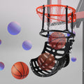 Everfit Basketball Hoop Rebounder with 360° Rotating Ball Return - Black