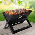 Grillz Portable Charcoal BBQ Grill 45.5cm x 30cm x 30cm, Foldable, Lightweight - SuperSaverAU - view 1