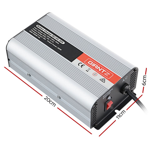Giantz 20A Battery Charger 12V with Automatic Overcharge Protection, 1.2kg - SuperSaverAU - view 2