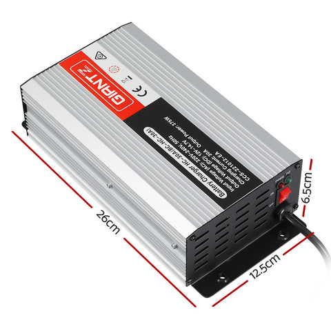 Giantz 30A Battery Charger 12V with Safety Features for Car, Boat, Caravan - SuperSaverAU - view 2