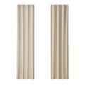 Artiss Blockout Curtains Eyelet 140x230cm Beige, Thermal Insulation, Noise Reduction - SuperSaverAU - view 1