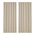 Artiss Blockout Curtains Eyelet 300x230cm Beige - Thermal Insulation, Noise Reduction - SuperSaverAU - view 1