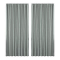 Artiss Blockout Curtains Eyelet 300x230cm Grey Shine - Thermal Insulation, Noise Reduction - SuperSaverAU - view 1