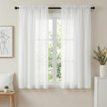 Artiss Blockout Curtains 2X 132x160cm Light Filtering Window Drapes Rod Pocket - SuperSaverAU - view 1
