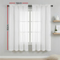 Artiss Blockout Curtains 2X 132x160cm Light Filtering Window Drapes Rod Pocket - SuperSaverAU - view 3