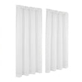 Artiss Blockout Curtains 2X 132x160cm Light Filtering Window Drapes Rod Pocket - SuperSaverAU - view 4
