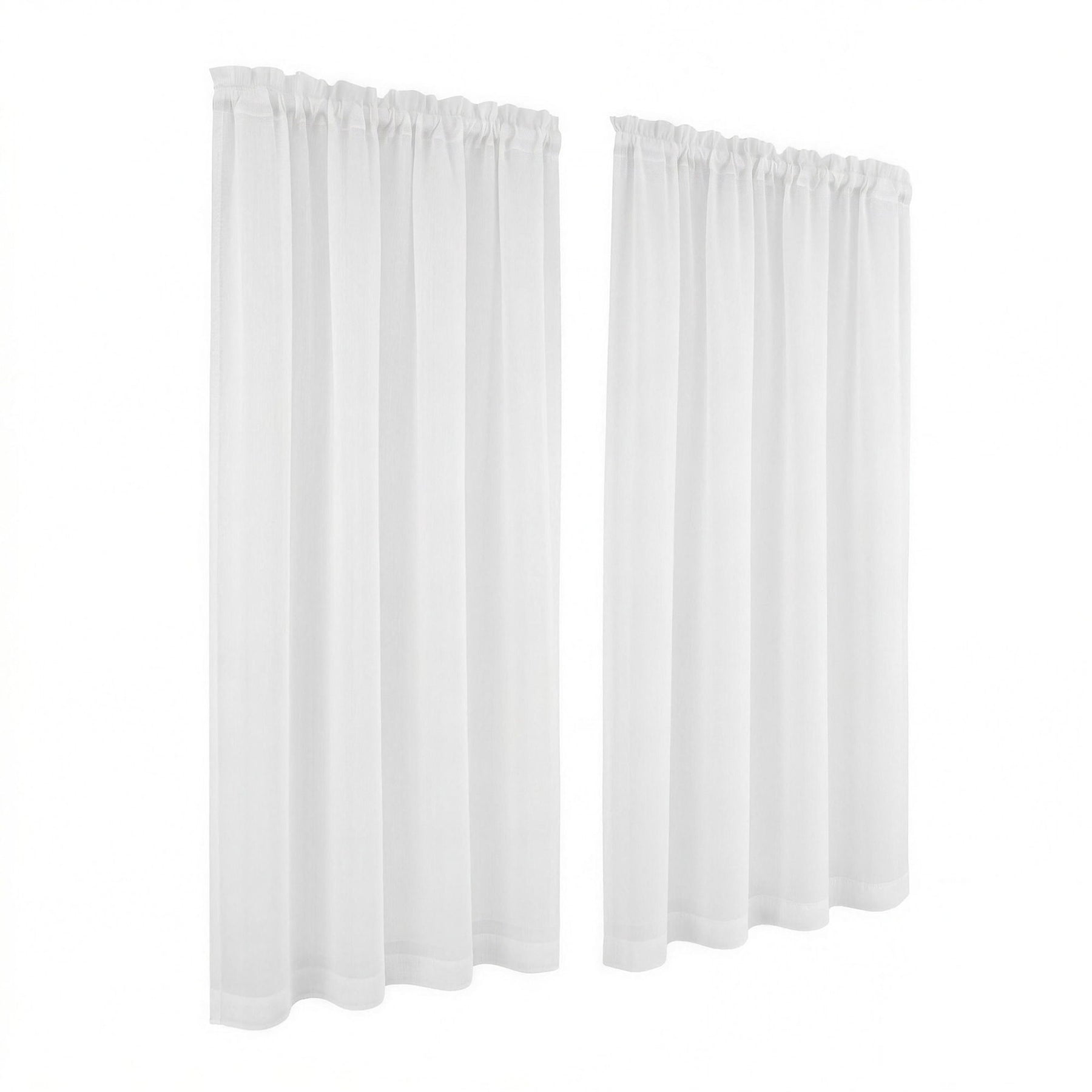 Artiss Blockout Curtains 2X 132x160cm Light Filtering Window Drapes Rod Pocket - SuperSaverAU - view 4