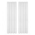 Artiss Blockout Curtains 2X 132x213cm Light Filtering Window Drapes Rod Pocket - SuperSaverAU - view 2