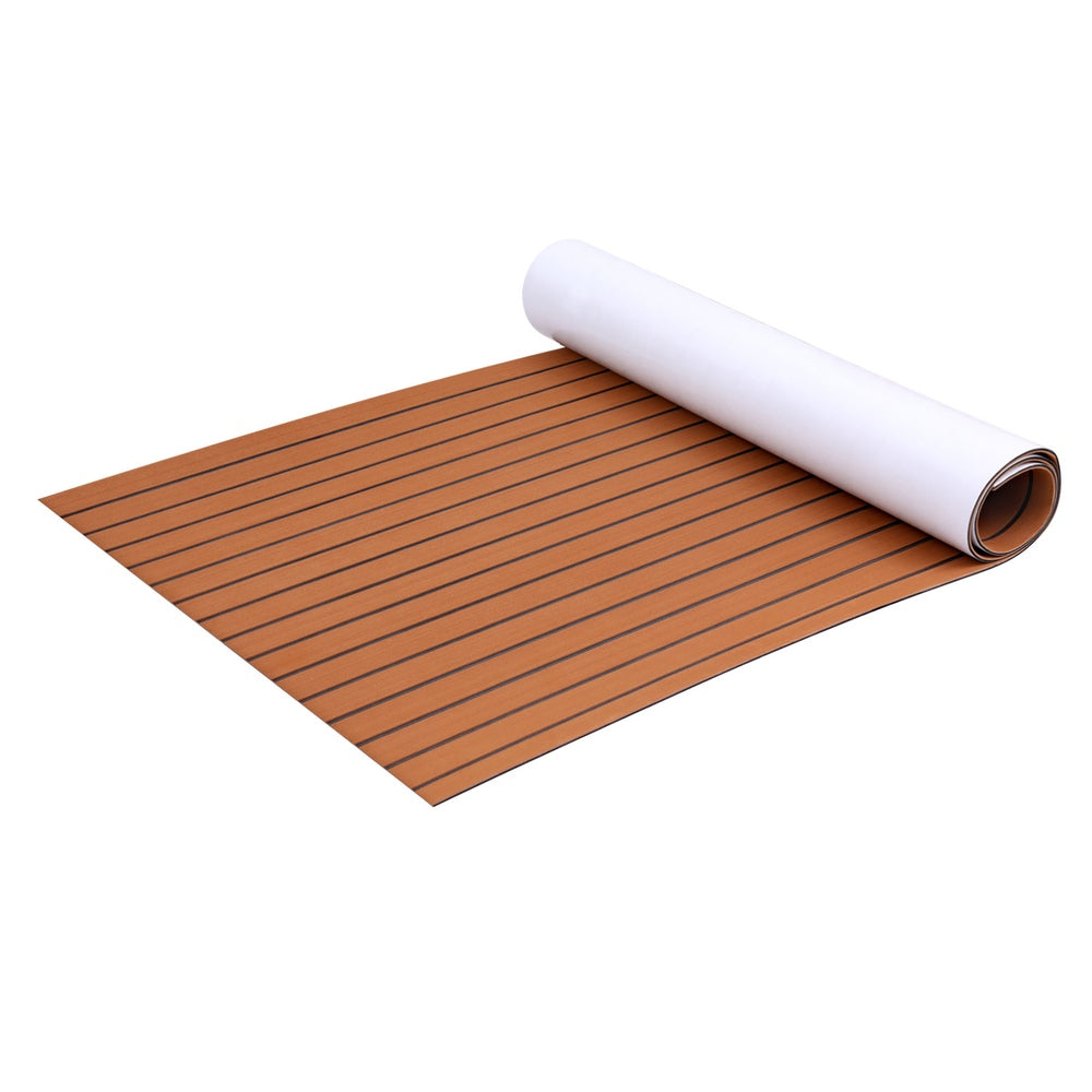Seamanship EVA Foam Boat Flooring Mat - Dark Brown, 240 x 90cm
