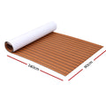 Seamanship EVA Foam Boat Flooring Mat - Dark Brown, 240 x 90cm