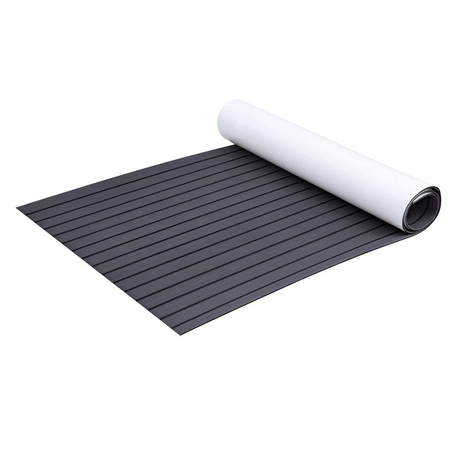 Seamanship EVA Boat Flooring Mat 240x90cm Dark Grey Anti-Slip Weather-Resistant - SuperSaverAU - view 1