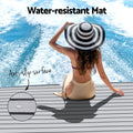 Seamanship EVA Foam Boat Flooring Mat - Light Grey, 240 x 90cm