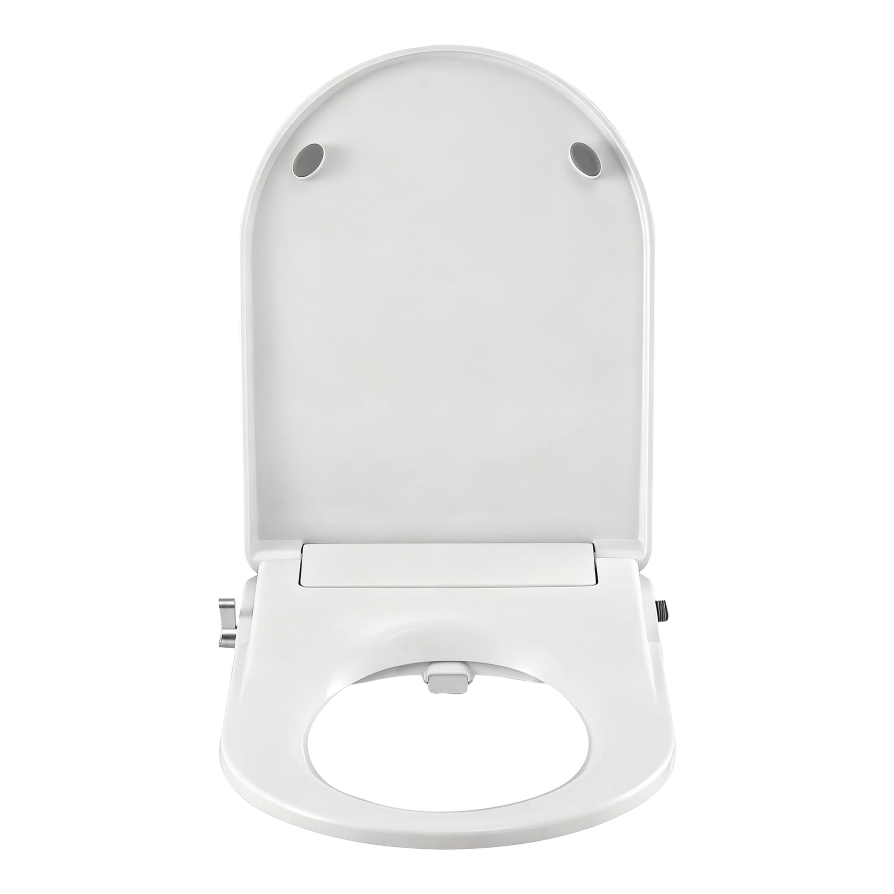 Cefito Non Electric Bidet Toilet Seat D-Shape Dual Nozzle Soft Close WaterMark DIY - SuperSaverAU - view 4