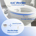 Cefito Non-Electric Ultra-Slim Bidet Attachment Detachable Bidet with Dual Nozzle Frontal & Rear Wash Adjustable Water Pressure Cold Water Toilet Bide - SuperSaverAU - view 6