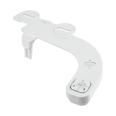Cefito Ultra-Slim Bidet Attachment Detachable Bidet with Self-Cleaning Dual Nozzle Non-Electric Adjustable Water Pressure, Cold Water Toilet Bide - SuperSaverAU - view 2