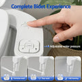 Cefito Ultra-Slim Bidet Attachment Detachable Bidet with Self-Cleaning Dual Nozzle Non-Electric Adjustable Water Pressure, Cold Water Toilet Bide - SuperSaverAU - view 5