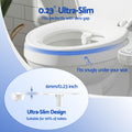 Cefito Ultra-Slim Bidet Attachment Detachable Bidet with Self-Cleaning Dual Nozzle Non-Electric Adjustable Water Pressure, Cold Water Toilet Bide - SuperSaverAU - view 6