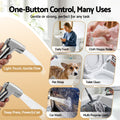 Cefito Handheld Bidet Sprayer for Toilet 1.5m Stainless Steel Hose Jet Spray for Feminine Wash Cloth Diaper Pet Bath Adjustable Pressure Bidet Attachment with G1/2 Valve Silver - SuperSaverAU - view 6