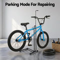 Weisshorn Black 4-in-1 Vertical Bike Stand with Adjustable Height