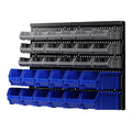 Giantz 30 Storage Bin Rack Wall Mounted - SuperSaverAU - view 1