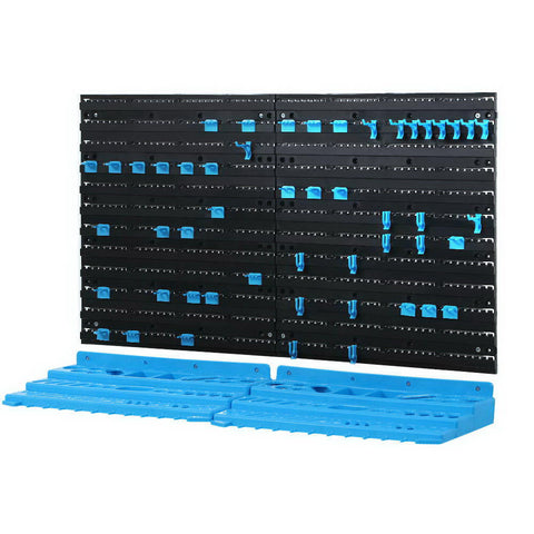Giantz 54 Storage Bin Rack Wall Mounted Tools - SuperSaverAU - view 1